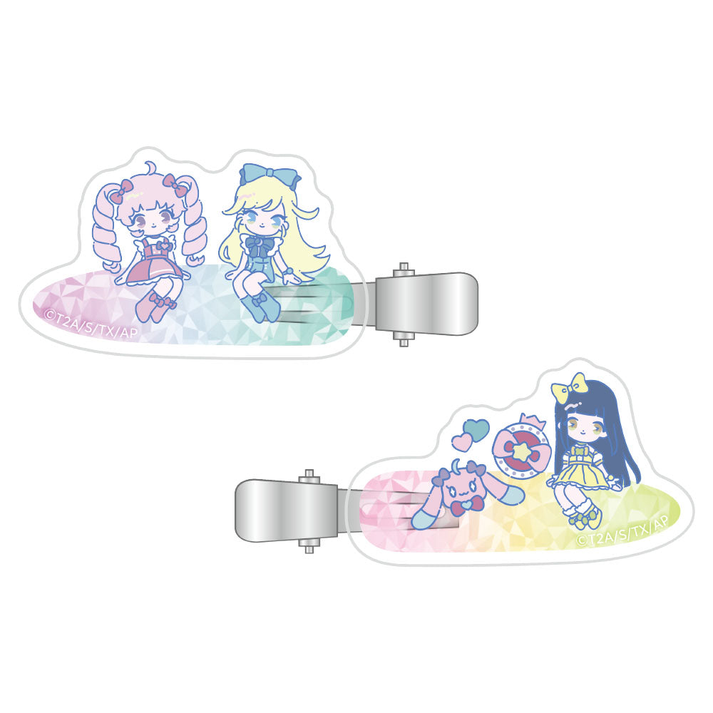 ひみつのアイプリ ファンシーレトロ 前髪クリップ ひまり・みつき/つむぎ