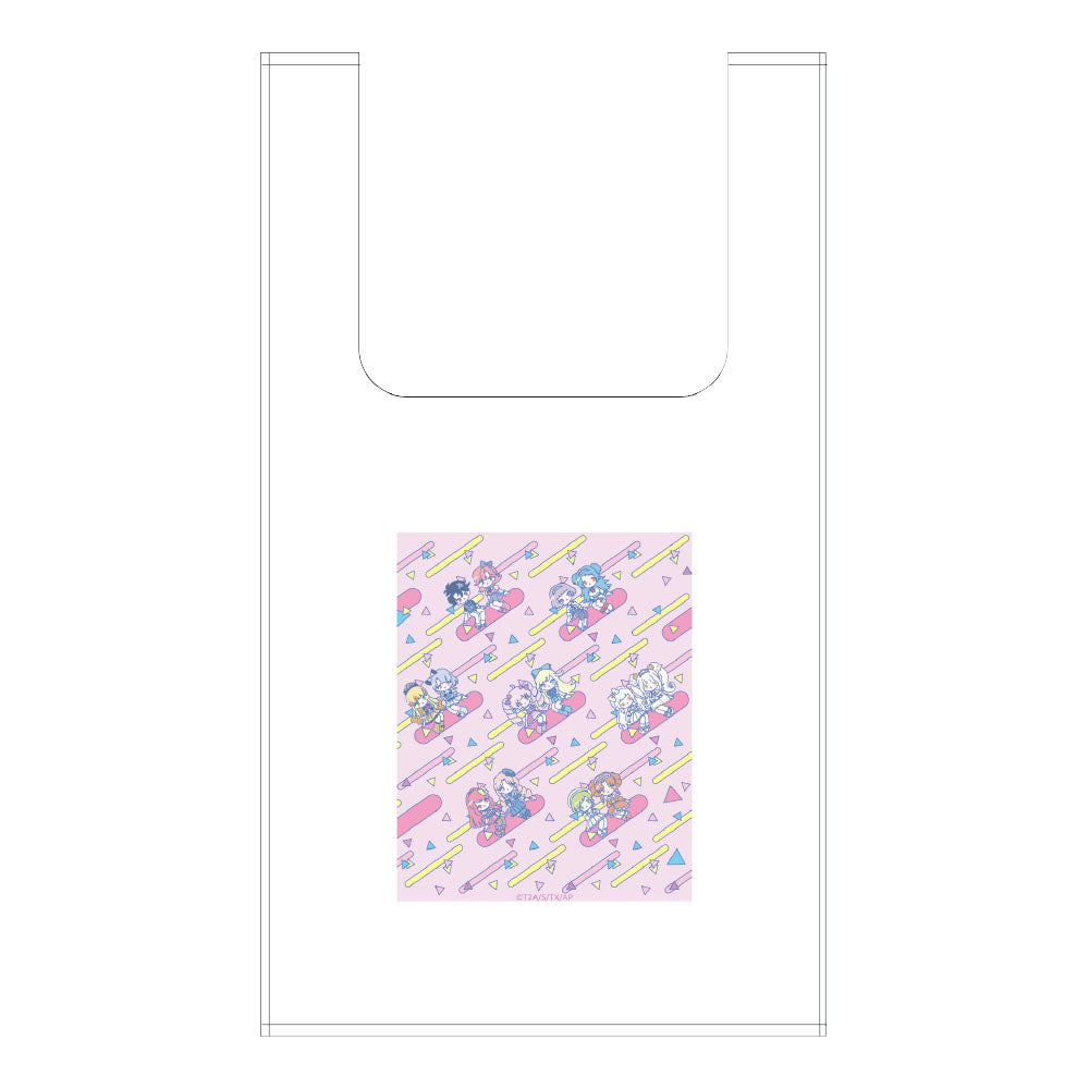 ひみつのアイプリ ファンシーレトロ クリアトートバッグ