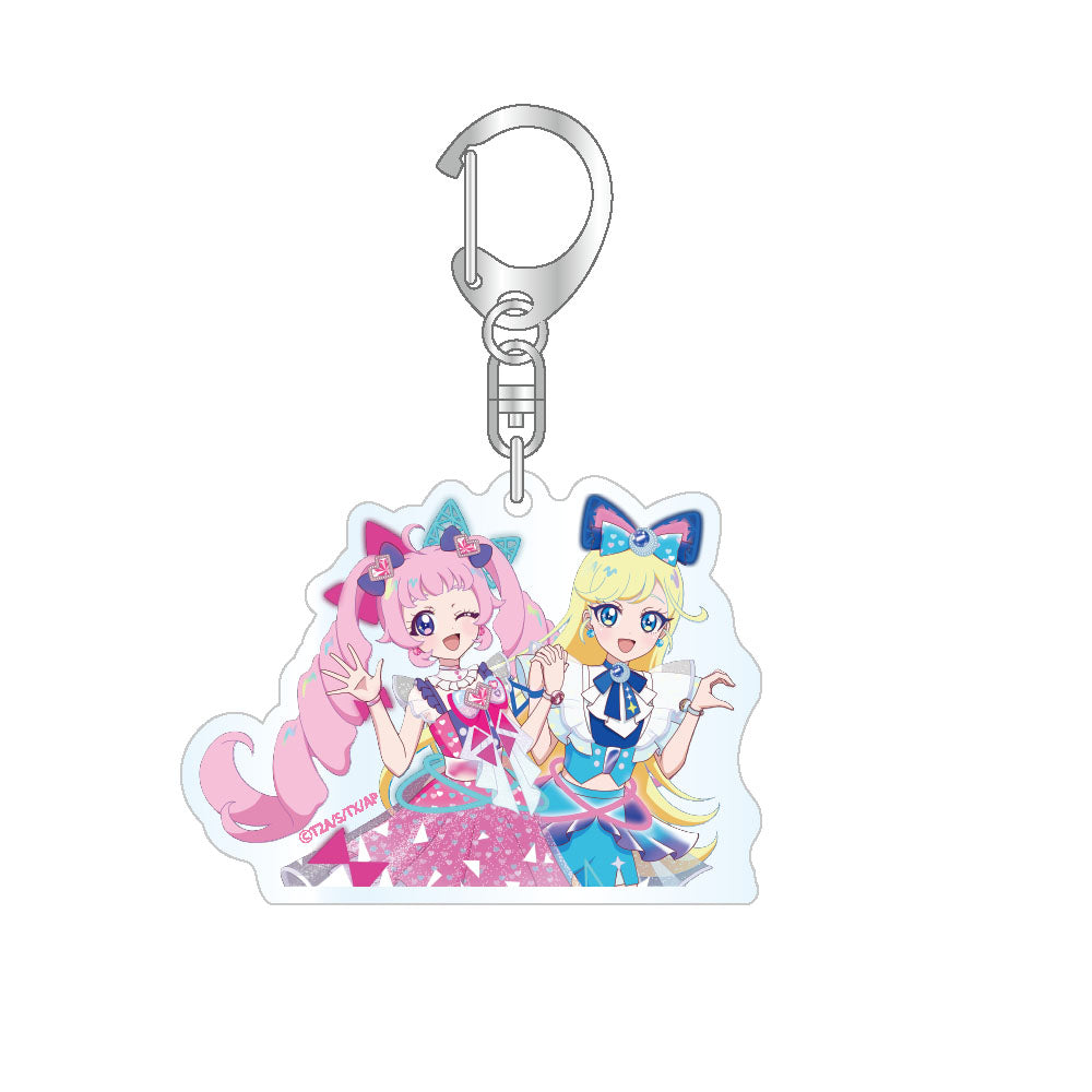 アイプリバトンタッチ アクリルキーホルダー ひみつのアイプリ