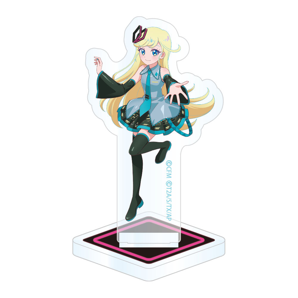 ひみつのアイプリ ミニアクリルスタンドセット ひみつのアイプリ×初音ミク