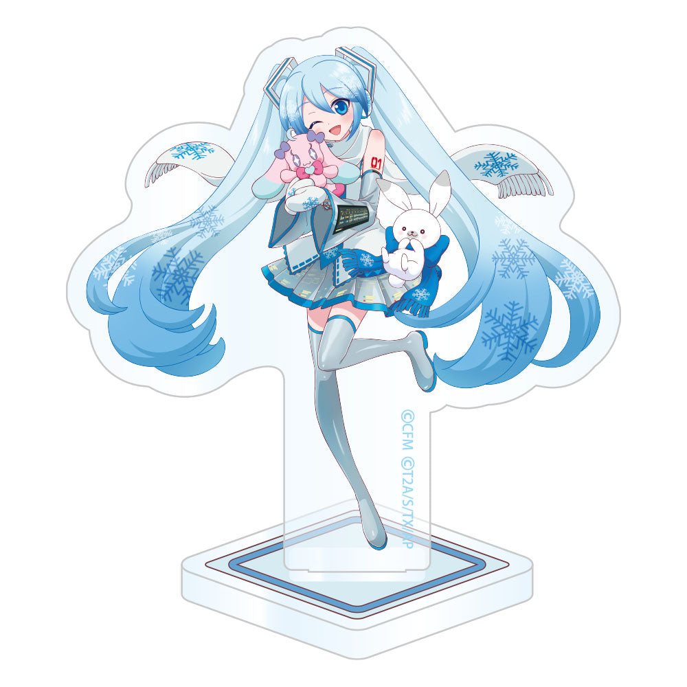 ひみつのアイプリ ミニアクリルスタンドセット ひみつのアイプリ×雪ミク