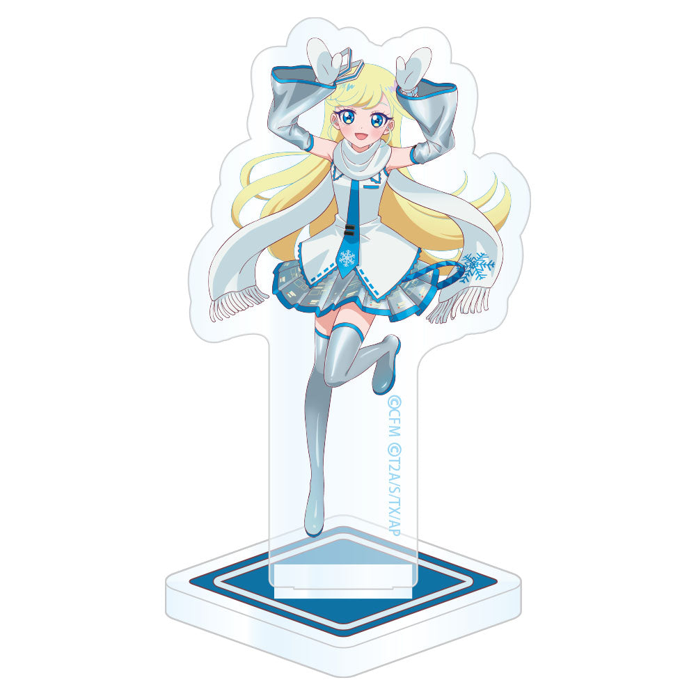 ひみつのアイプリ ミニアクリルスタンドセット ひみつのアイプリ×雪ミク