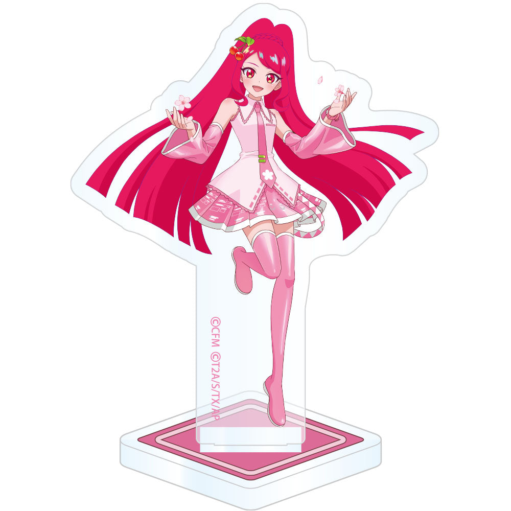 ひみつのアイプリ ミニアクリルスタンドセット ひみつのアイプリ×桜ミク