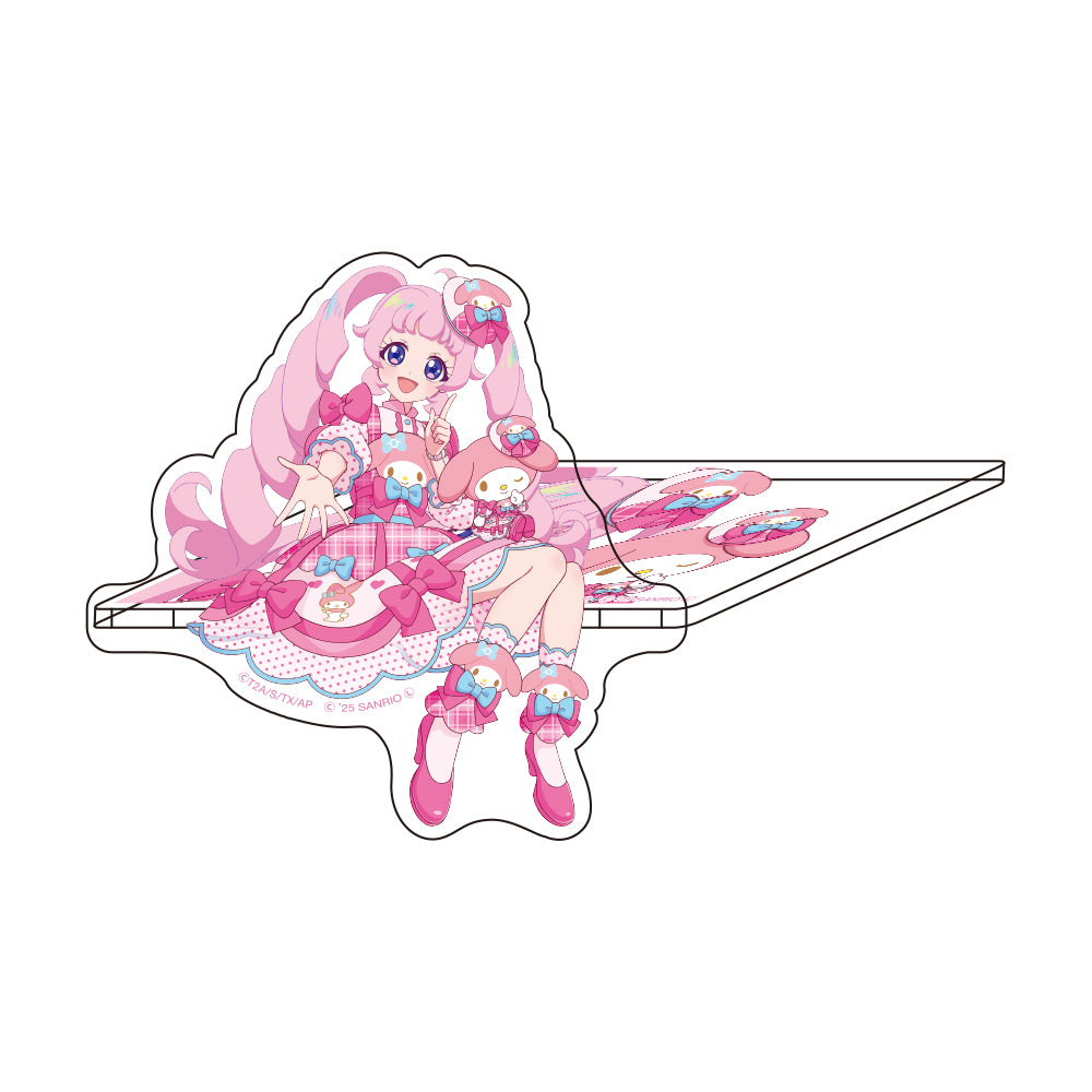 ひみつのアイプリ おすわりアクリルフィギュア ひまり×マイメロディ