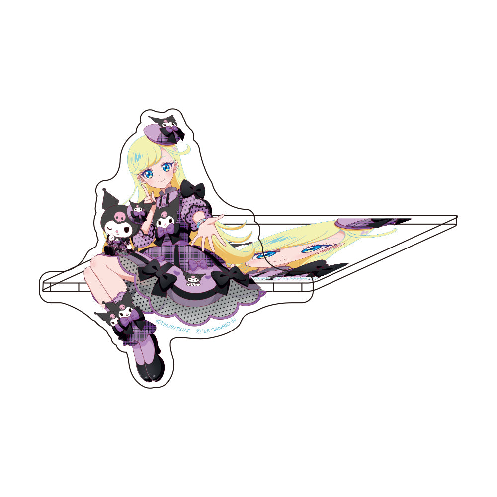 ひみつのアイプリ おすわりアクリルフィギュア みつき×クロミ
