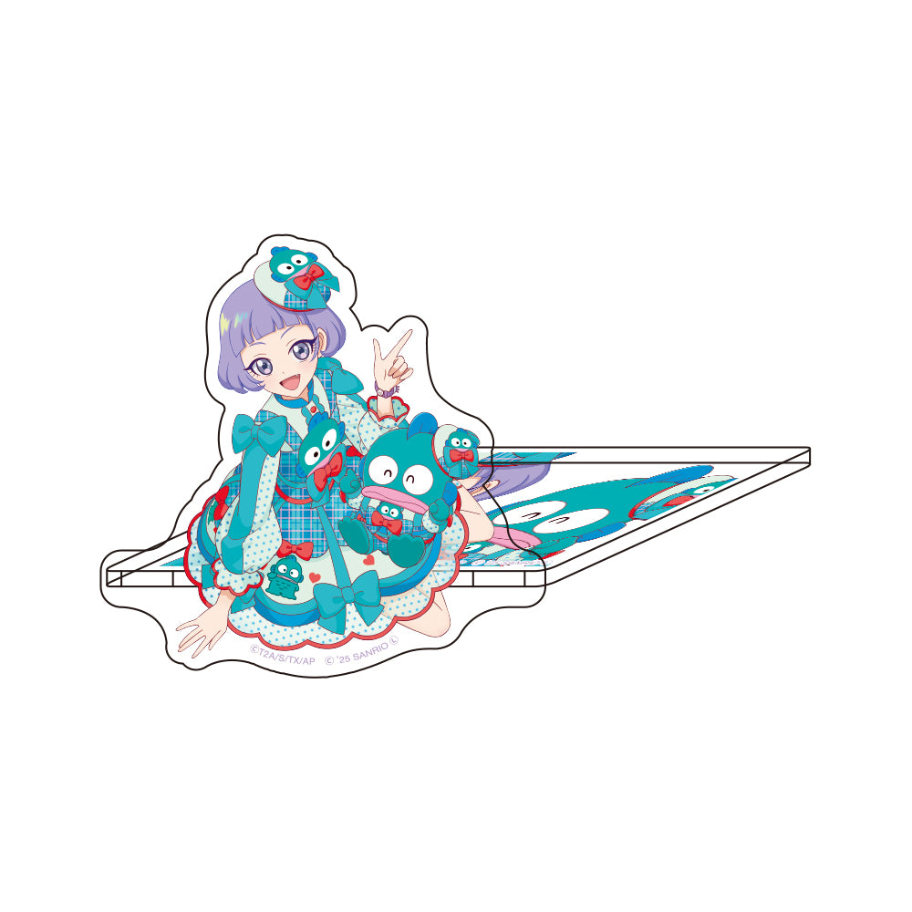 ひみつのアイプリ おすわりアクリルフィギュア チィ×ハンギョドン