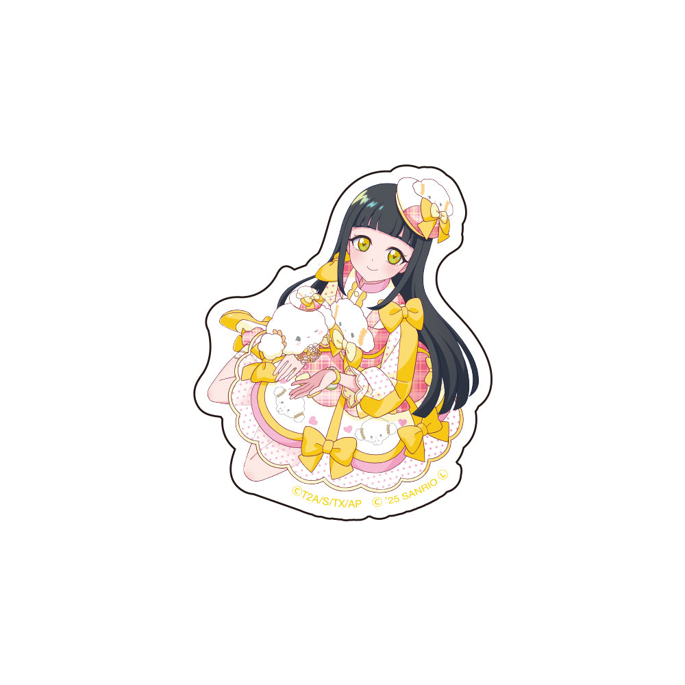 ひみつのアイプリ ホログラムステッカー つむぎ×こぎみゅん