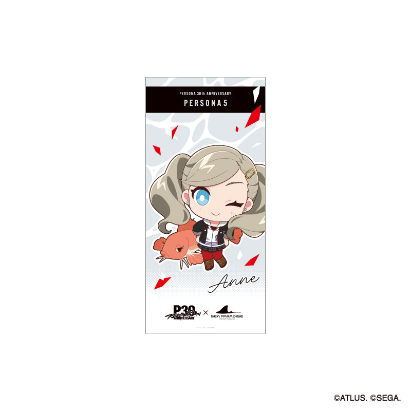 ペルソナ30th × 横浜・八景島シーパラダイス ミニタペストリー ペルソナ5 高巻 杏