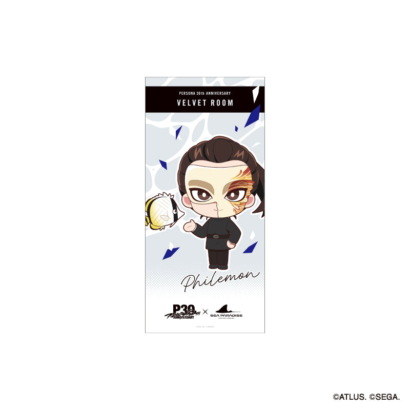 ペルソナ30th × 横浜・八景島シーパラダイス ミニタペストリー ベルベッドルーム フィレモン