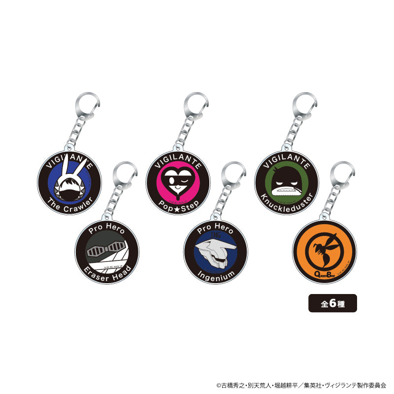 ヴィジランテ -僕のヒーローアカデミアILLEGALS- × Amo Crepe トレーディングアクリルキーホルダー 全6種