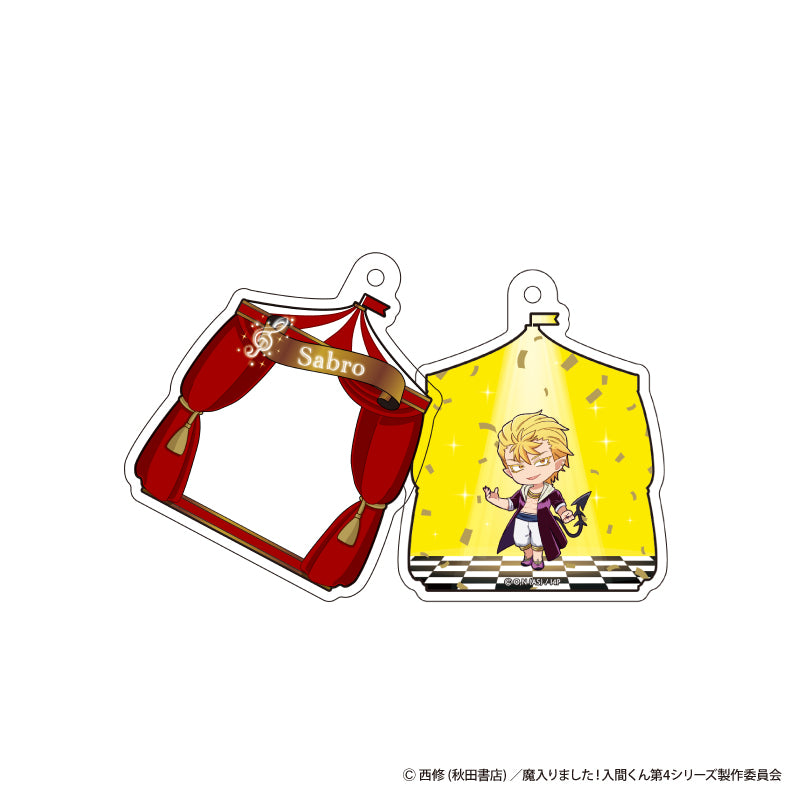 「魔入りました!入間くん」in スイーツパラダイス 一緒にでよう♪音楽祭カフェ 2連アクリルキーホルダー サブノック・サブロ