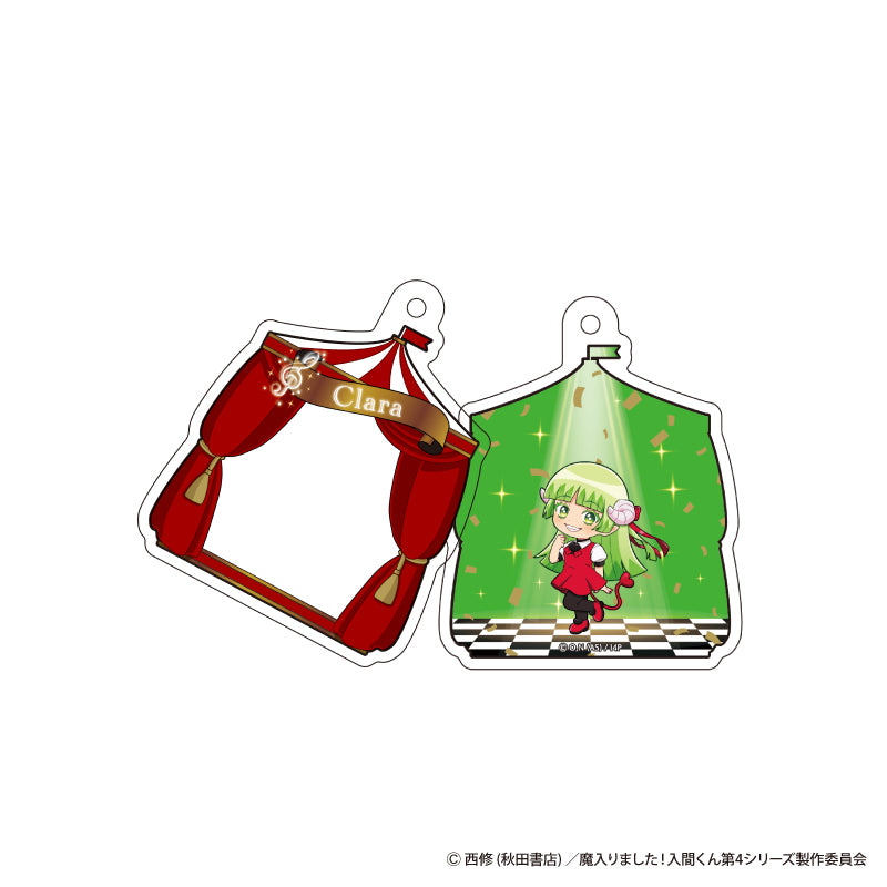 「魔入りました!入間くん」in スイーツパラダイス 一緒にでよう♪音楽祭カフェ 2連アクリルキーホルダー ヴァラク・クララ