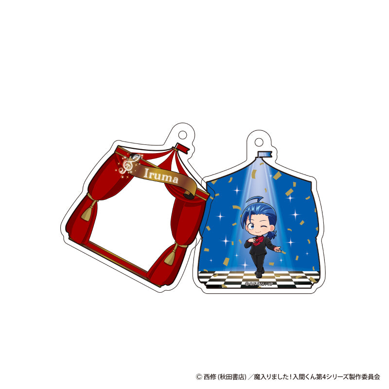 「魔入りました!入間くん」in スイーツパラダイス 一緒にでよう♪音楽祭カフェ 2連アクリルキーホルダー 鈴木入間