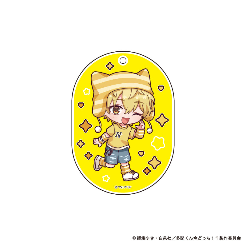【数量限定予約販売】TVアニメ『多聞くん今どっち！？』Amo Crepe カラビナ付きアクリルキーホルダー 石橋ナツキ