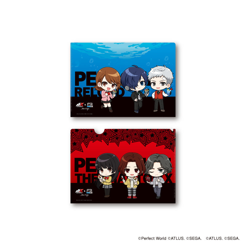 【数量限定予約販売商品】P5X＆P3R Amo Crepe P5X&P3R クリアファイル
