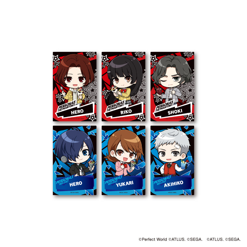 P5X＆P3R Amo Crepe P5X&P3R トレーディングクリアカード 全6種