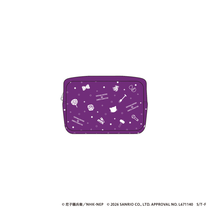 【数量限定予約販売】忍たま乱太郎 × サンリオキャラクターズ リバイバル 窓付きポーチ 四年生