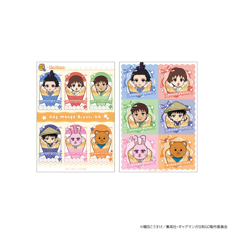 ギャグマンガ日和GO × Amo Crepe A4ハードブロマイド