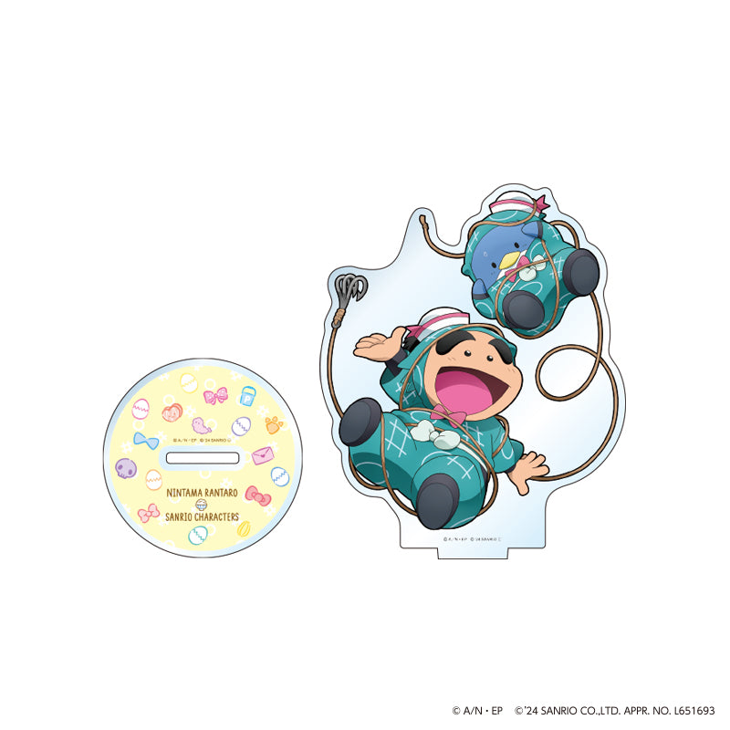 忍たま乱太郎 × サンリオキャラクターズ 第二弾 アクリルスタンド 福富しんべヱ × タキシードサム