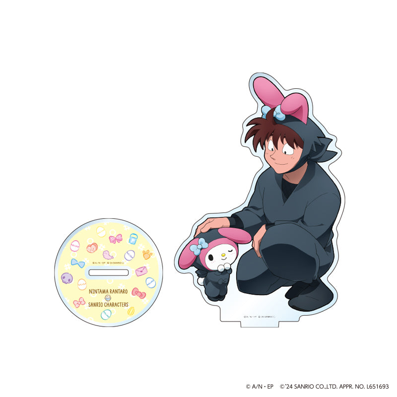 忍たま乱太郎 × サンリオキャラクターズ 第二弾 アクリルスタンド 土井半助 × マイメロディ