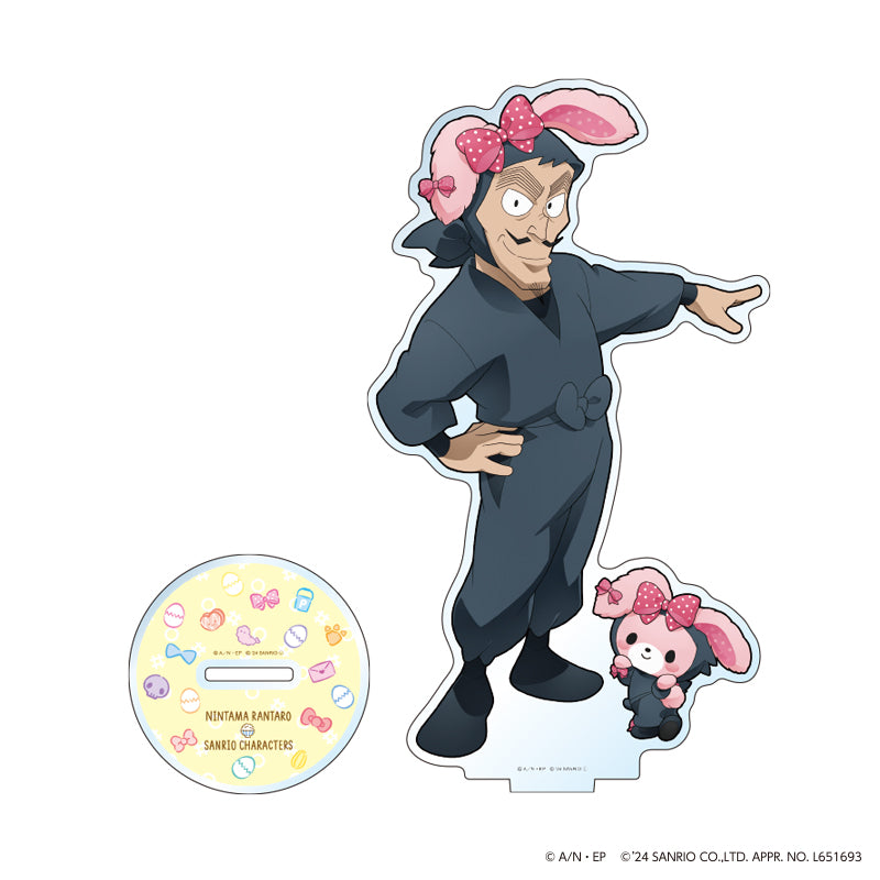 忍たま乱太郎 × サンリオキャラクターズ 第二弾 アクリルスタンド 山田伝蔵 × ぼんぼんりぼん