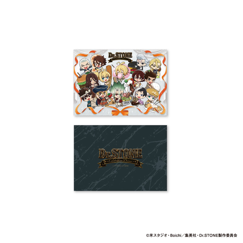 TVアニメ『Dr.STONE』 Celebration dinner A4ビジュアルパネル ミニキャラ