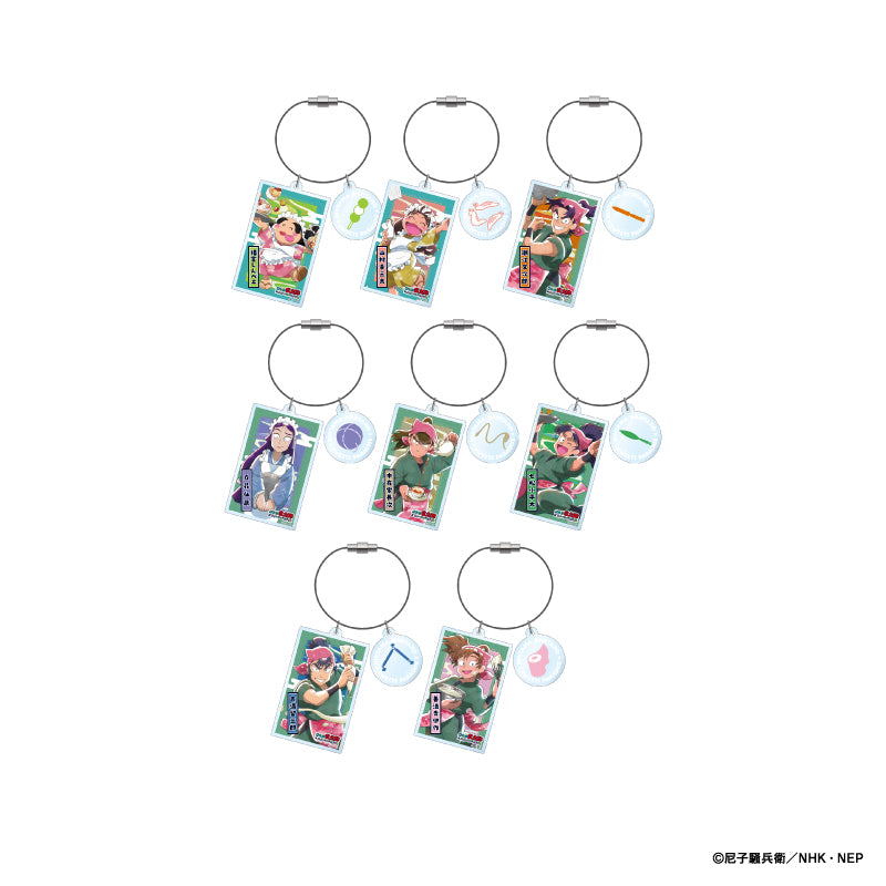 忍たま乱太郎 × スイーツパラダイス リバイバル トレーディング2連アクリルキーホルダー 全8種 【その二】