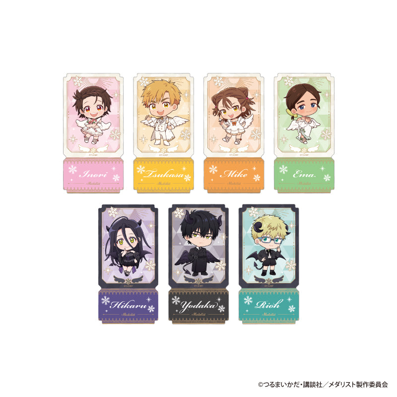 メダリスト × Amo Crepe トレーディングチケット風ステッカー 全7種