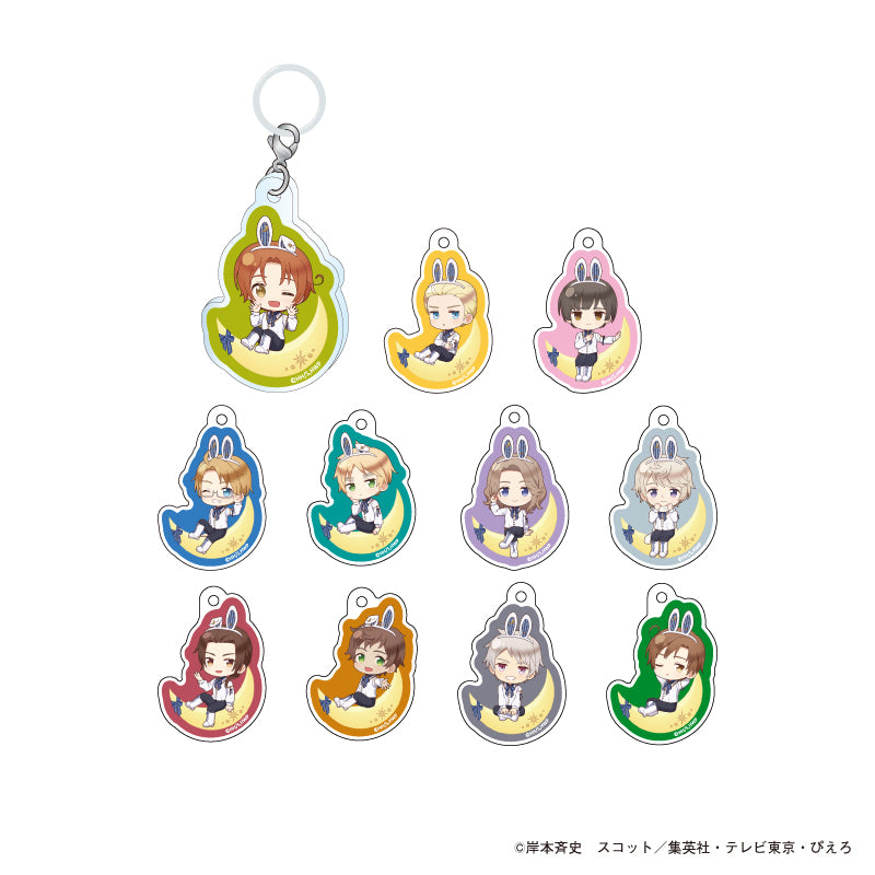 ヘタリア World★Stars × Amo Crepe 2026 トレーディングマルチマーカーチャーム コンプリートセット