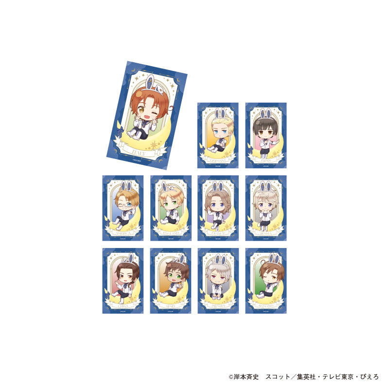 ヘタリア World★Stars × Amo Crepe 2026 トレーディングクリアカード 全11種