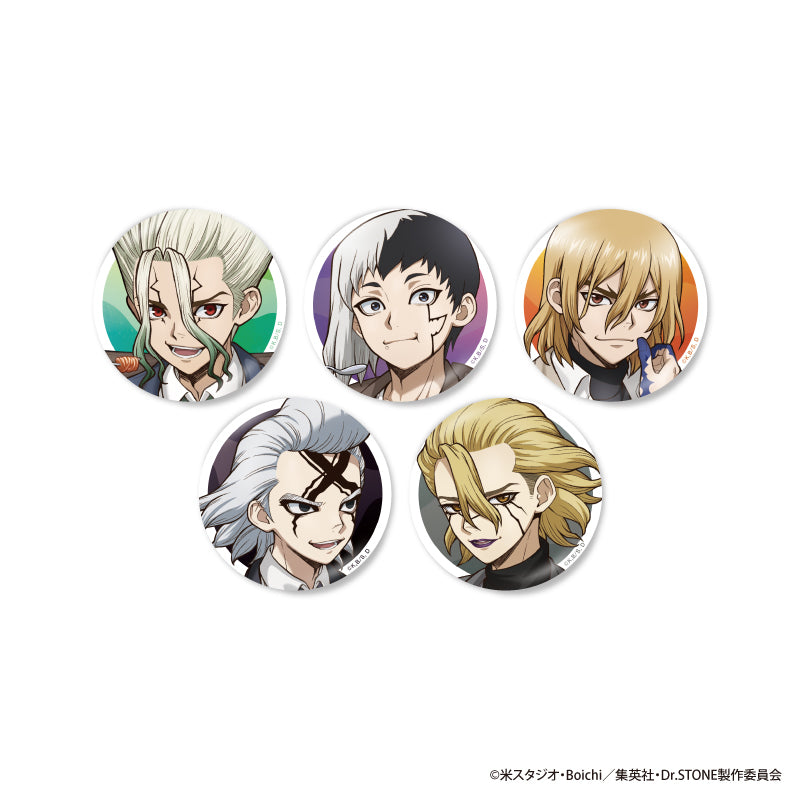 Dr.STONE Classic Cafeコラボカフェ トレーディング57mm缶バッジ 全5種