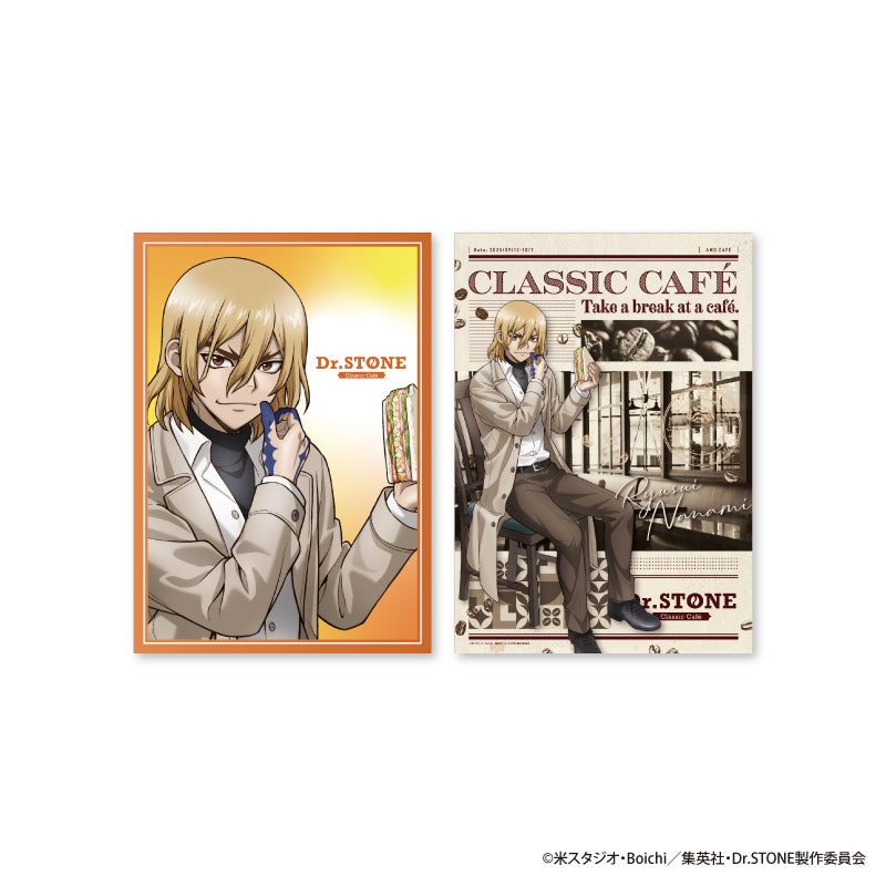 Dr.STONE Classic Cafeコラボカフェ A4ビジュアルパネル 七海龍水