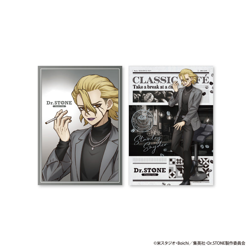 Dr.STONE Classic Cafeコラボカフェ A4ビジュアルパネル スタンリー・スナイダー