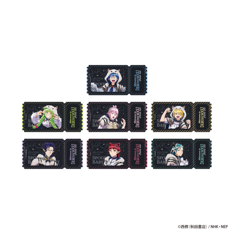 「魔入りました!入間くん」Spooky Babyls Night トレーディングチケット風ステッカー 全7種