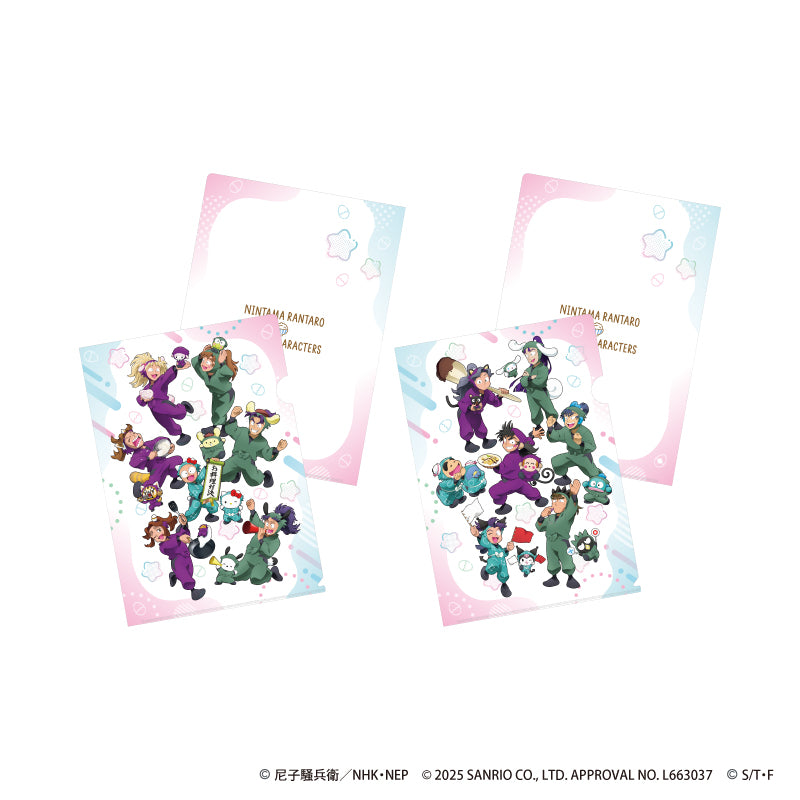忍たま乱太郎 × サンリオキャラクターズ 第三弾 クリアファイルセット