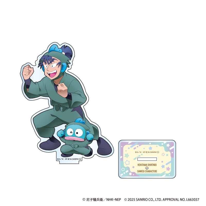 忍たま乱太郎 × サンリオキャラクターズ 第三弾 アクリルスタンド 食満留三郎 × ハンギョドン