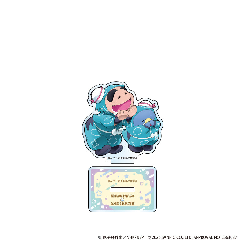 忍たま乱太郎 × サンリオキャラクターズ 第三弾 アクリルスタンド 福富しんべヱ × タキシードサム