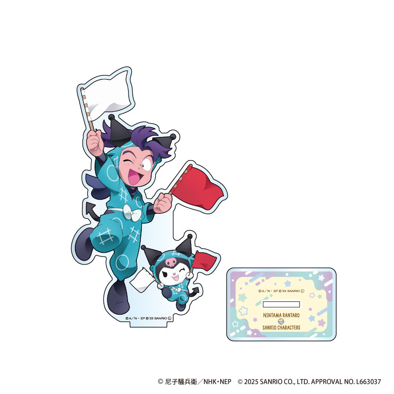 忍たま乱太郎 × サンリオキャラクターズ 第三弾 アクリルスタンド 摂津のきり丸 × クロミ