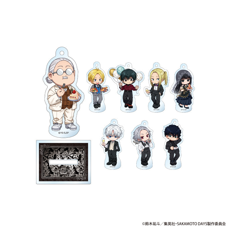 SAKAMOTO DAYS -Midnight Banquet- トレーディングミニキャラアクリルスタンドキーホルダー 全8種