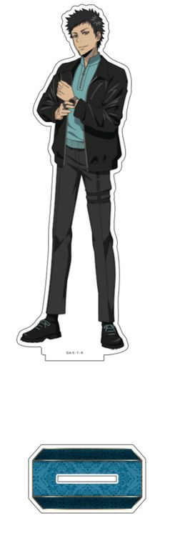 家庭教師ヒットマンREBORN! -Black outer ver.- アクリルスタンド 山本武