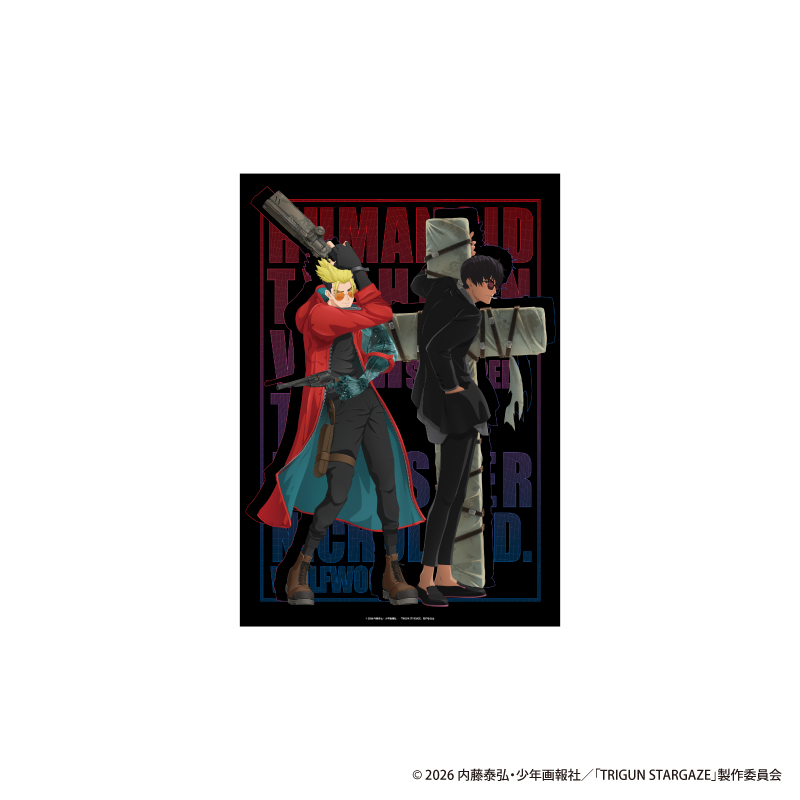 AMO CAFE WEB SHOP / 【受注生産】TRIGUN STARGAZE in Diner A3クリア