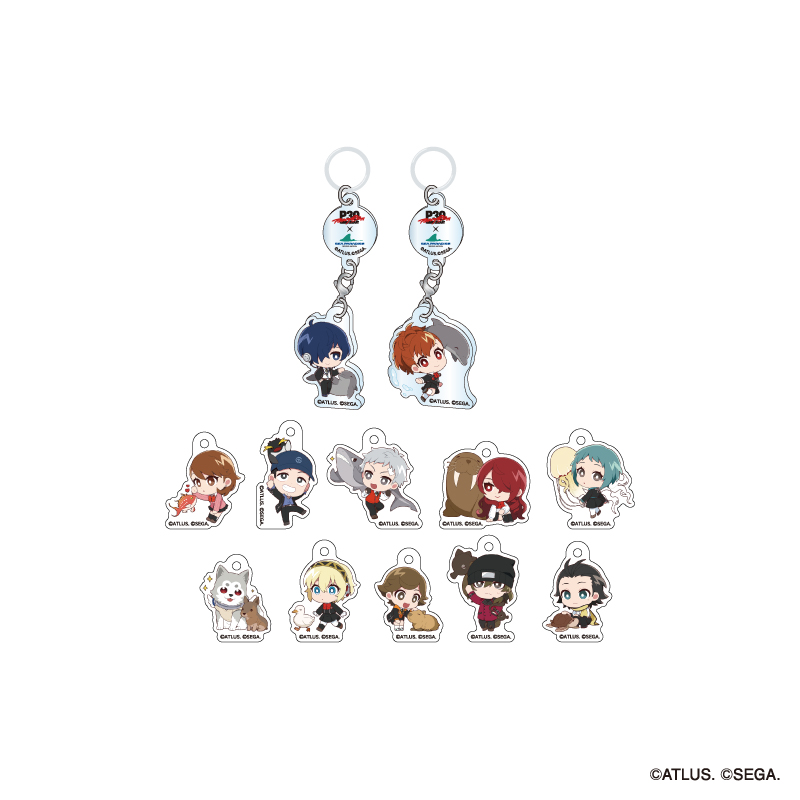 全12種コンプ　ペルソナ5 アンブレラマーカー　シーパラ AMO CAFE WEB SHOP / 【受注生産】ペルソナ30th × 横浜・八景島シー