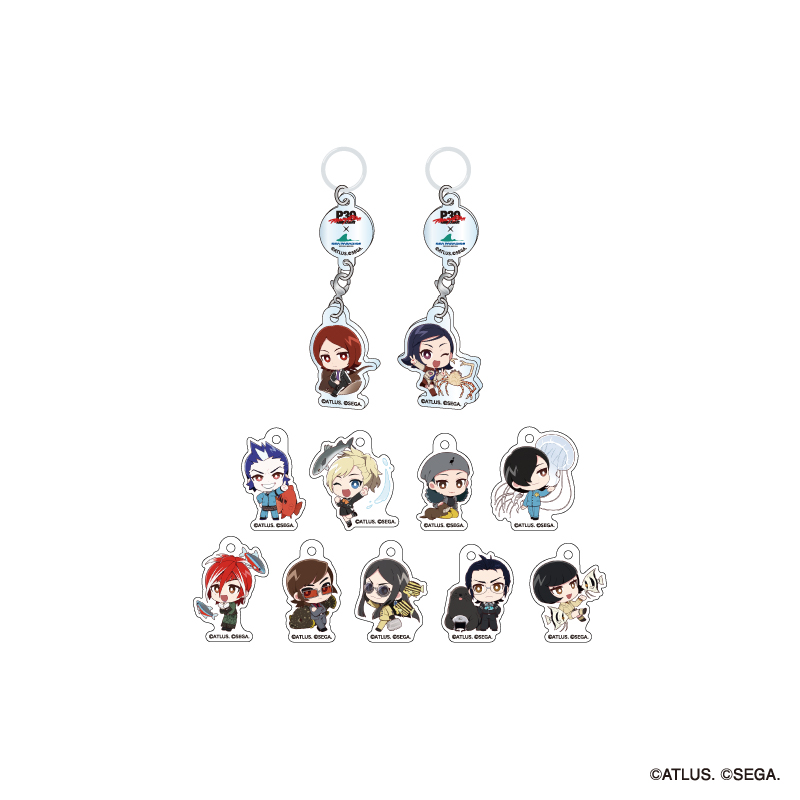ペルソナ5 アンブレラマーカー　コンプリートセット　シーパラ AMO CAFE WEB SHOP / 【受注生産】ペルソナ30th × 横浜・八景島シー