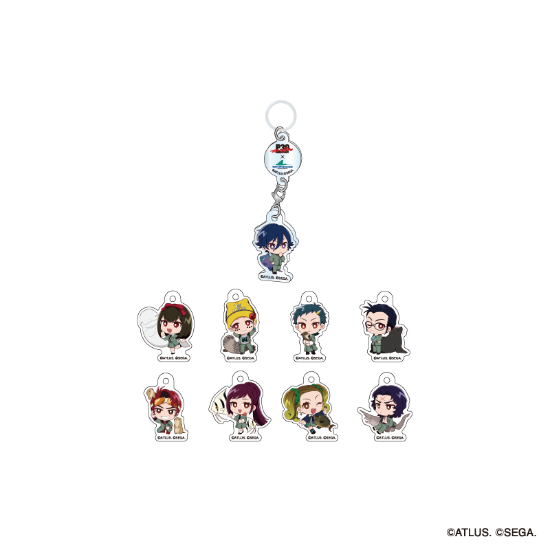 全12種コンプ　ペルソナ5 アンブレラマーカー　シーパラ AMO CAFE WEB SHOP / 【受注生産】ペルソナ30th × 横浜・八景島シー