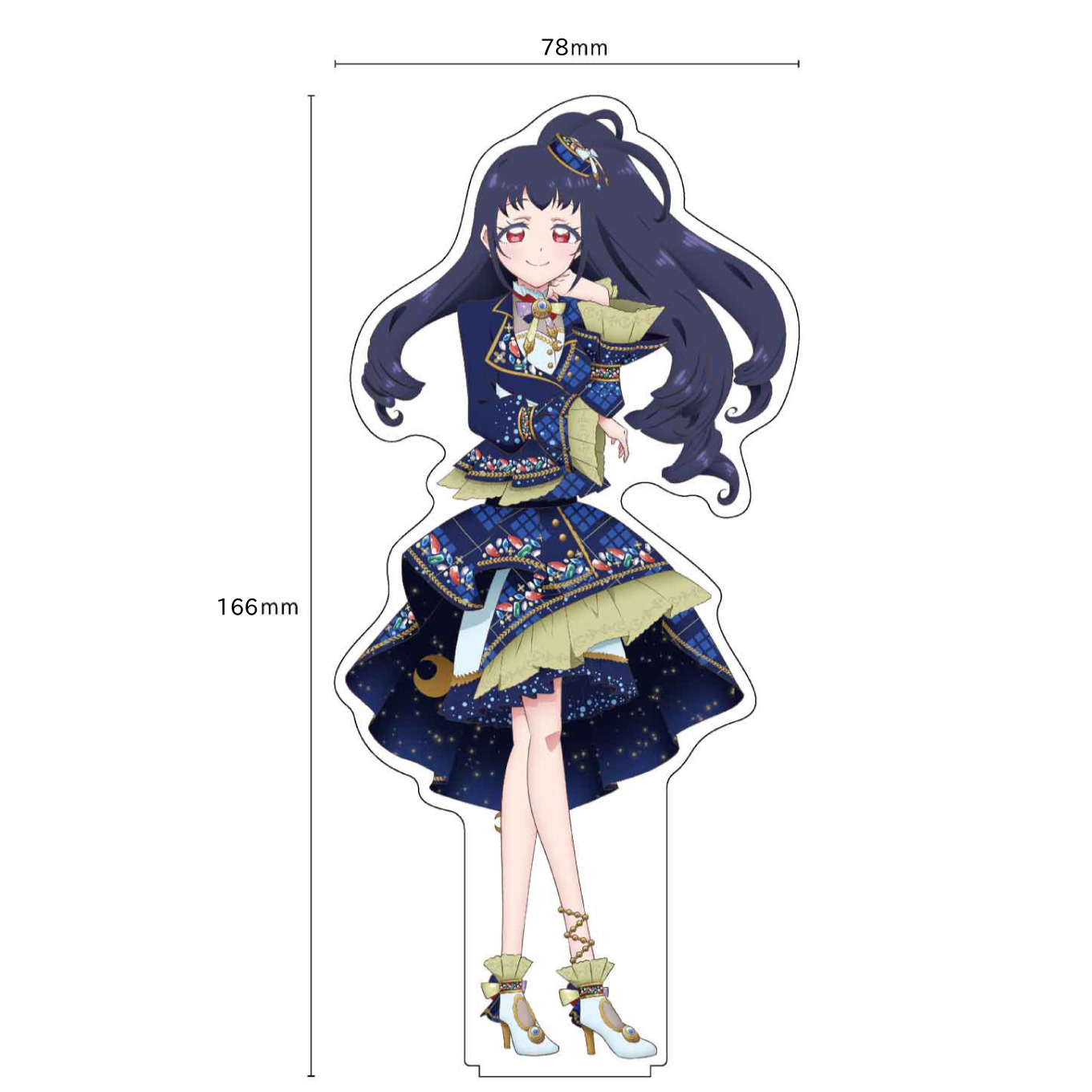 真中らぁらメガアクスタプリパラ WinterLive2019