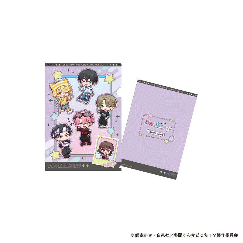 韓国限定　多聞くん今どっち！？　石橋ナツキ　セット AMO CAFE WEB SHOP / 【受注生産】TVアニメ『多聞くん今どっち