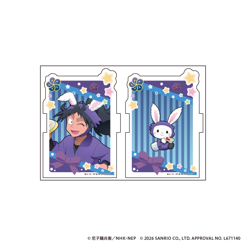 AMO CAFE WEB SHOP / 忍たま乱太郎 × サンリオキャラクターズ コラボ