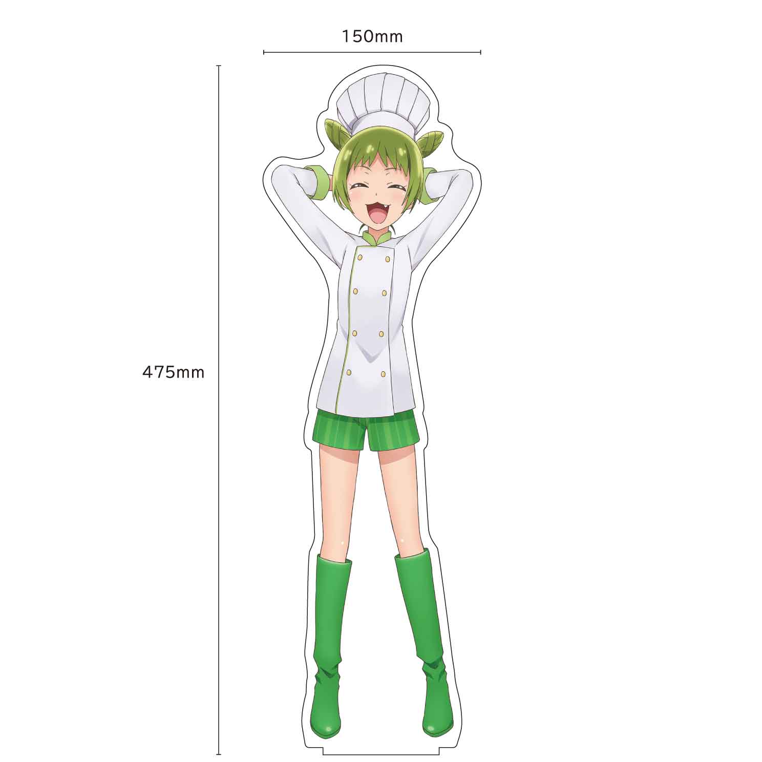 Amo Cafe Web Shop 受注生産 レインボーライブ デカアクリルフィギュア 森園わかな