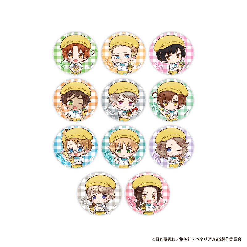 AMO CAFE WEB SHOP / 【受注生産】ヘタリア World☆Stars × Amo Crepe